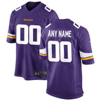 BIPIHUC Custom MN.Vikings Game Home Stitched Jerseys