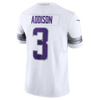 BIPIHUC MN.Vikings #3 Jordan Addison Player Alternate Vapor F.U.S.E. Limited Stitched Jerseys