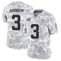 BIPIHUC MN.Vikings #3 Jordan Addison Player Arctic Camo Salute to Service Limited Stitched Jerseys