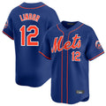 BIPIHUC NY.Mets #12 Francisco Lindor Player Royal Home Limited Stitched Jerseys