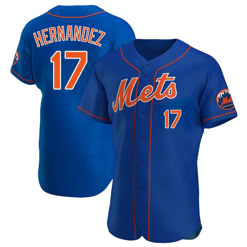 BIPIHUC NY.Mets #17 Keith Hernandez Player Royal Limited Elite Home Stitched Jerseys