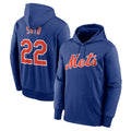 BIPIHUC NY.Mets #22 Juan Soto Player Royal Club Pullover Hoodie Game Stitched Jerseys