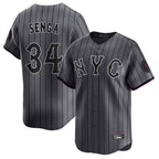 BIPIHUC NY.Mets #34 Kodai Senga Player Gray City Connect Limited Stitched Jerseys