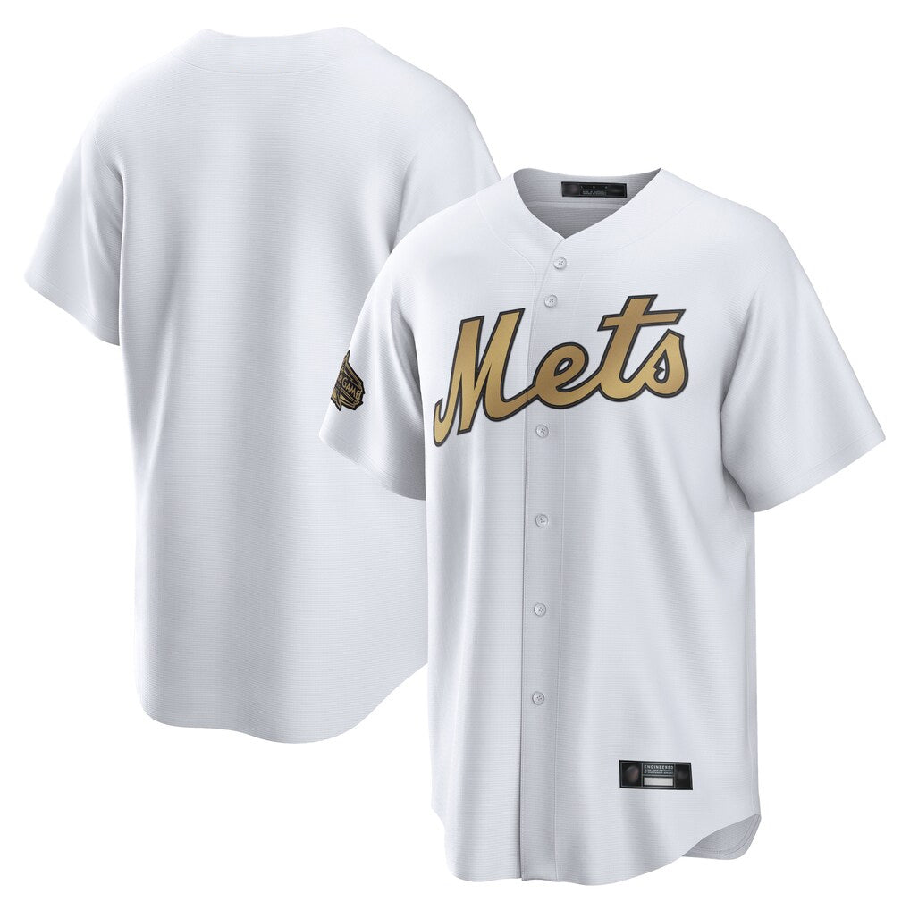 BIPIHUC NY.Mets Blank Player Gold Road Home Game Stitched Jerseys