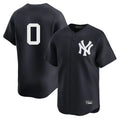 BIPIHUC NY.Yankees #0 Marcus Stroman Player Navy Alternate Limited Stitched Jerseys