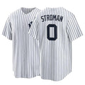 BIPIHUC NY.Yankees #0 Marcus Stroman Player White Game Home Stitched Jerseys