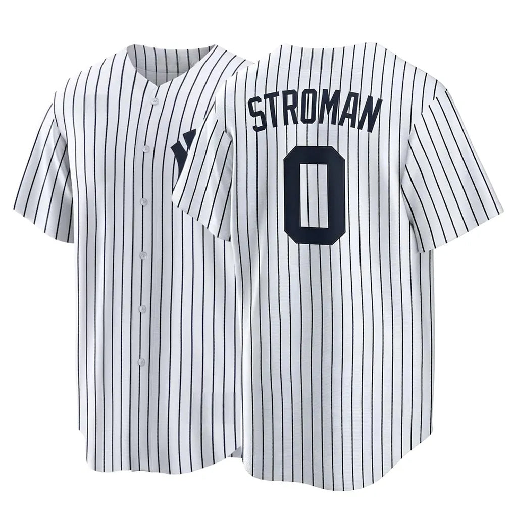 BIPIHUC NY.Yankees #0 Marcus Stroman Player White Game Home Stitched Jerseys