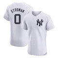 BIPIHUC NY.Yankees #0 Marcus Stroman Player White Limited Elite Home Stitched Jerseys