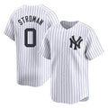BIPIHUC NY.Yankees #0 Marcus Stroman Player White Limited Home Stitched Jerseys