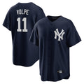 BIPIHUC NY.Yankees #11 Anthony Volpe Player Navy Game Stitched Jerseys