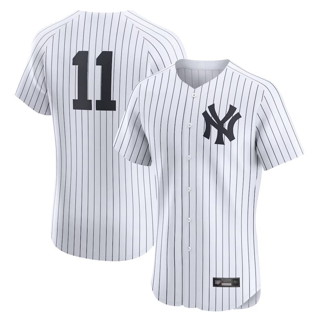 BIPIHUC NY.Yankees #11 Anthony Volpe Player White Limited Elite Home Stitched Jerseys