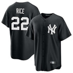 BIPIHUC NY.Yankees #22 Ben Rice Player Black Game Home Stitched Jerseys