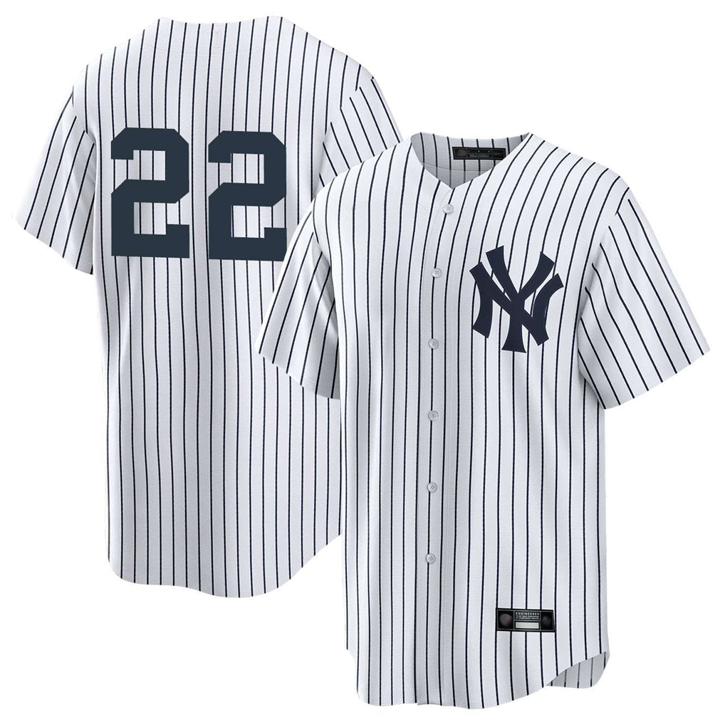 BIPIHUC NY.Yankees #22 Ben Rice Player White Game Stitched Jerseys