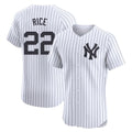 BIPIHUC NY.Yankees #22 Ben Rice Player White Limited Elite Home Stitched Jerseys
