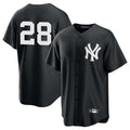 BIPIHUC NY.Yankees #28 Austin Wells Player Black Game Stitched Jerseys