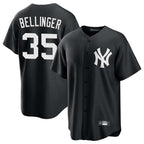BIPIHUC NY.Yankees #35 Cody Bellinger Player Black Game Stitched Jerseys