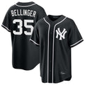 BIPIHUC NY.Yankees #35 Cody Bellinger Player Black Out Game Stitched Jerseys