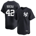 BIPIHUC NY.Yankees #42 Mariano Rivera Player Navy Alternate Limited Home Stitched Jerseys