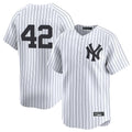 BIPIHUC NY.Yankees #42 Mariano Rivera Player White Limited Stitched Jerseys