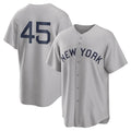 BIPIHUC NY.Yankees #45 Gerrit Cole Player Gray Field of Dreams Game Stitched Jerseys