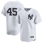 BIPIHUC NY.Yankees #45 Gerrit Cole Player White Limited Home Stitched Jerseys