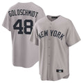 BIPIHUC NY.Yankees #48 Paul Goldschmidt Player Gray Game Home Stitched Jerseys
