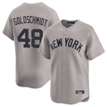 BIPIHUC NY.Yankees #48 Paul Goldschmidt Player Gray Limited Stitched Jerseys