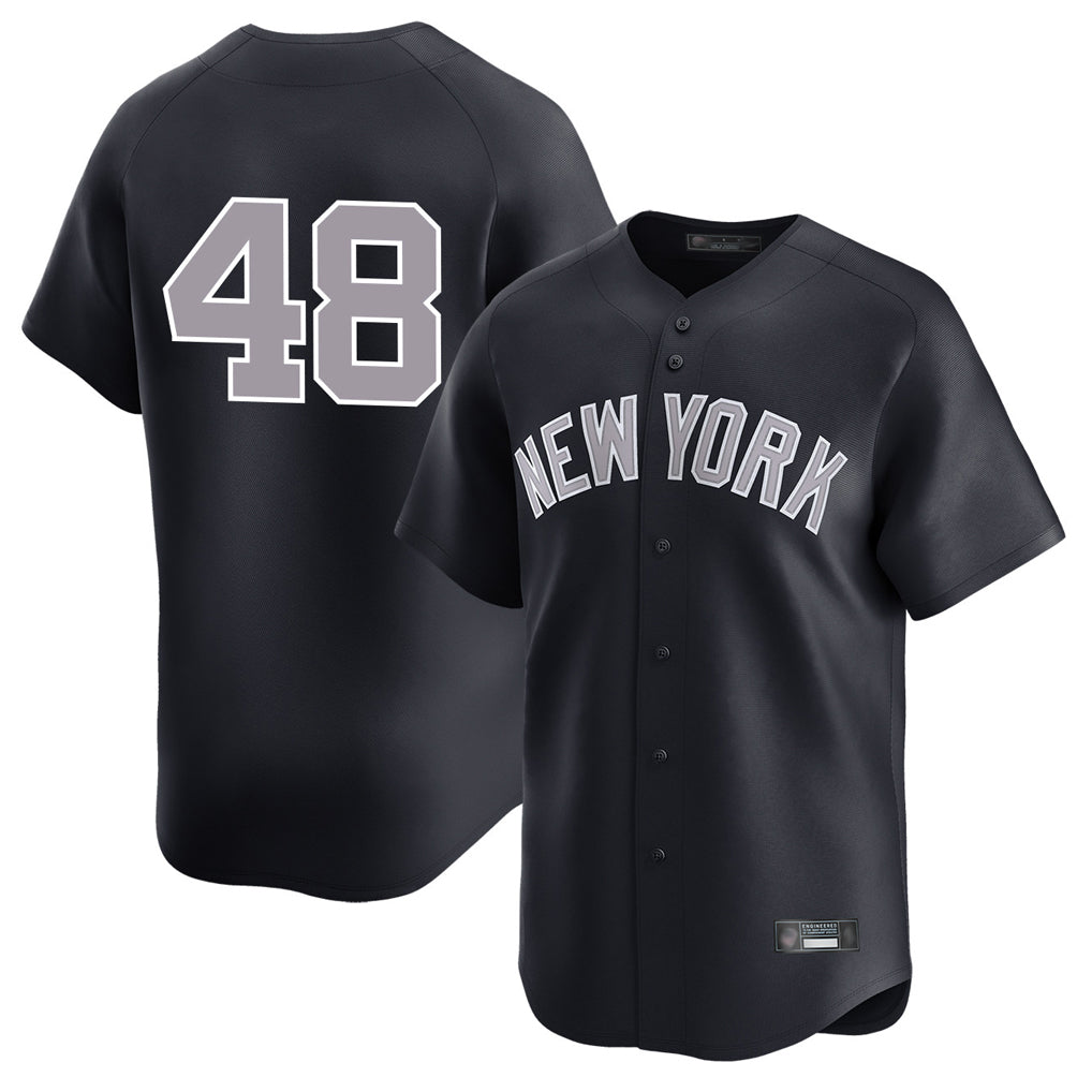 BIPIHUC NY.Yankees #48 Paul Goldschmidt Player Navy Limited Game Stitched Jerseys