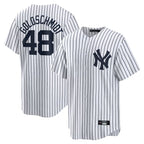 BIPIHUC NY.Yankees #48 Paul Goldschmidt Player White Game Home Stitched Jerseys