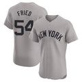 BIPIHUC NY.Yankees #54 Max Fried Player Gray Limited Elite Home Stitched Jerseys