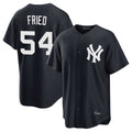 BIPIHUC NY.Yankees #54 Max Fried Player Navy Game Stitched Jerseys