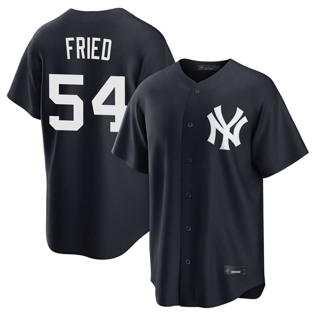 BIPIHUC NY.Yankees #54 Max Fried Player Navy Game Stitched Jerseys