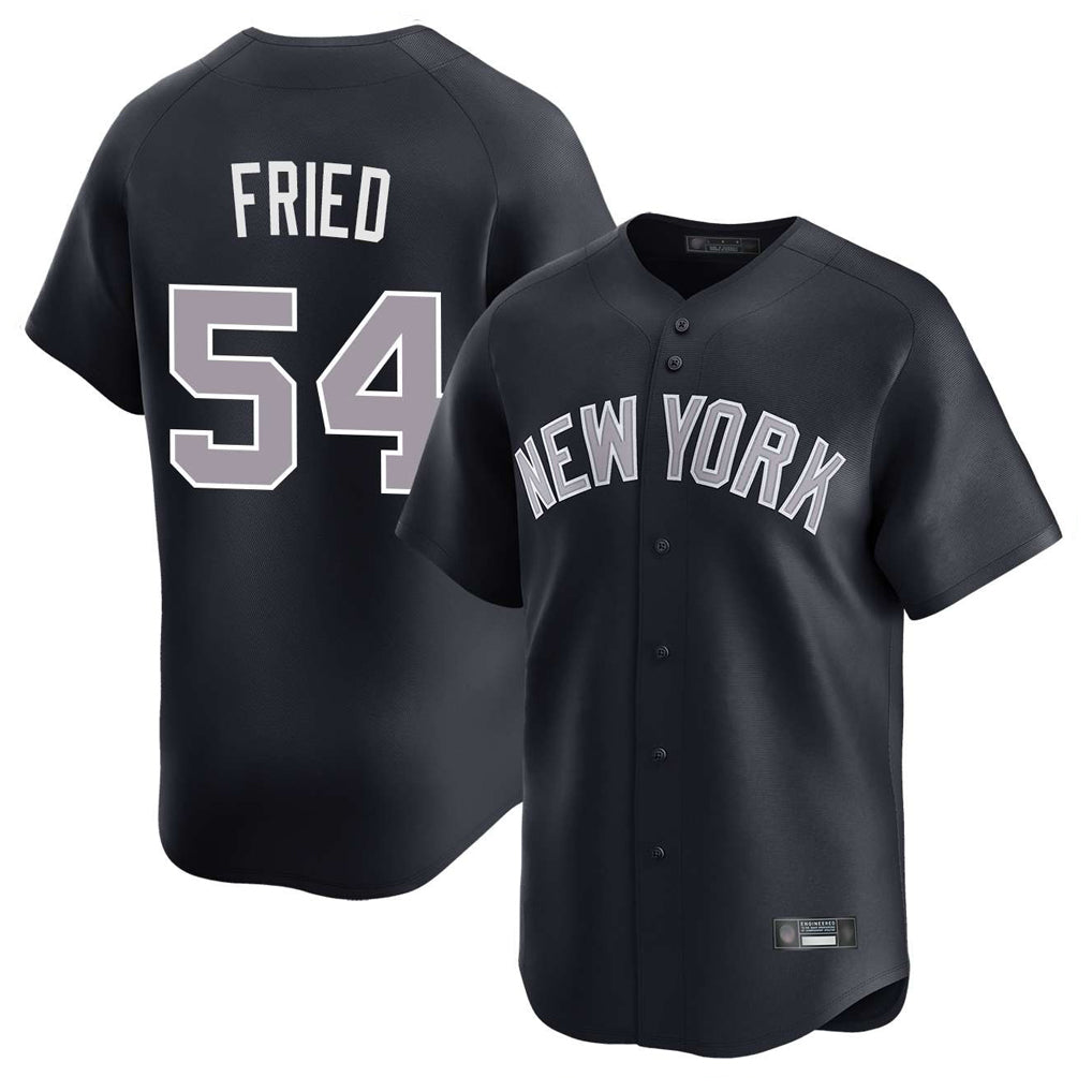 BIPIHUC NY.Yankees #54 Max Fried Player Navy Limited Home Stitched Jerseys