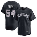 BIPIHUC NY.Yankees #54 Max Fried Player Navy Limited Home Stitched Jerseys