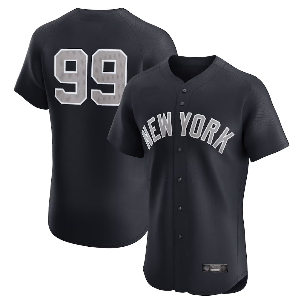 BIPIHUC NY.Yankees #99 Aaron Judge Player Navy  Home Limited Elite Game Stitched Jerseys
