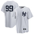 BIPIHUC NY.Yankees #99 Aaron Judge Player White Game Home Stitched Jerseys
