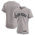 BIPIHUC NY.Yankees Blank Player Gray Limited Elite Home Stitched Jerseys