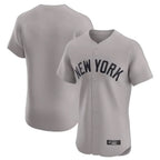BIPIHUC NY.Yankees Blank Player Gray Limited Elite Home Stitched Jerseys