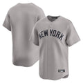BIPIHUC NY.Yankees Blank Player Gray Limited Home Stitched Jerseys