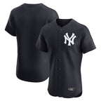 BIPIHUC NY.Yankees Blank Player Navy Limited Elite Home Stitched Jerseys