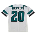 BIPIHUC P.Eagles 1996 #20 Brian Dawkins Mitchell & Ness White Authentic Throwback Retired Player Stitched Puhic Jersey