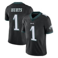 BIPIHUC P.Eagles #1 Jalen Hurts Player Black Limited Vapor Untouchable Home Game Stitched Jerseys