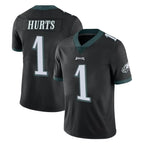BIPIHUC P.Eagles #1 Jalen Hurts Player Black Limited Vapor Untouchable Home Game Stitched Jerseys
