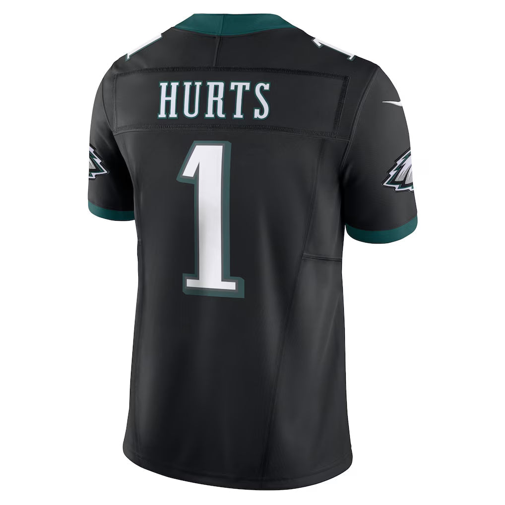 BIPIHUC P.Eagles #1 Jalen Hurts Player Limited Black Vapor F.U.S.E. Stitched Jerseys