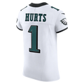 BIPIHUC P.Eagles #1 Jalen Hurts White Vapor F.U.S.E. Elite Stitched Jerseys