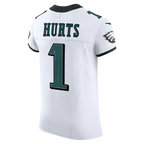 BIPIHUC P.Eagles #1 Jalen Hurts White Vapor F.U.S.E. Elite Stitched Jerseys