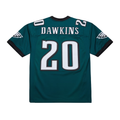 BIPIHUC P.Eagles #20 Brian Dawkins Mitchell & Ness Green 2007 Authentic Throwback Retired Player Stitched Puhic Jersey