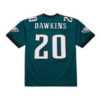 BIPIHUC P.Eagles #20 Brian Dawkins Mitchell & Ness Green 2007 Authentic Throwback Retired Player Stitched Puhic Jersey
