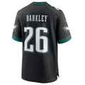 BIPIHUC P.Eagles #26 Saquon Barkley Black Alternate Game Jersey Stitched American Stitched Jersey