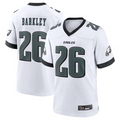 BIPIHUC P.Eagles #26 Saquon Barkley Midnight White Game Player Stitched American Stitched Jerseys